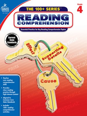 cover image of Reading Comprehension, Grade 4